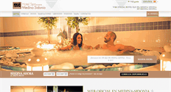 Desktop Screenshot of hotelathalmedinawellness.com